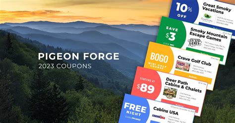 Pigeon Forge Coupons, Deals & Packages for Cabins, Hotels and Attractions