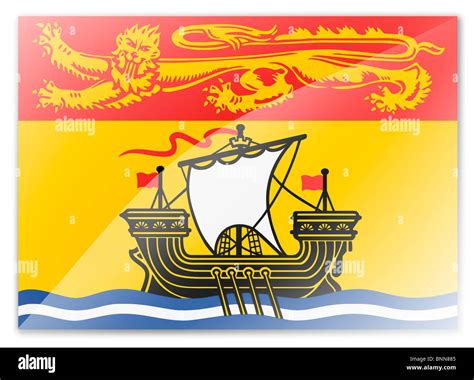 New Brunswick flag Stock Photo - Alamy