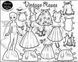 Free Paper Doll Printables To Color  Get What You Need For sketch template