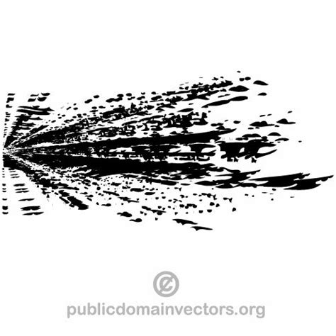 Ink splatter vector clip art | Public domain vectors