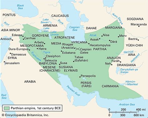 Ancient Persia World Map