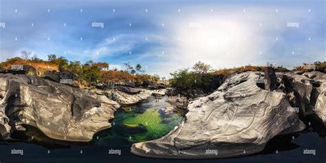 360° view of Vale da lua - Alamy