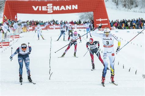 FIS world cup cross-country, tour de ski, skiathlon women, Oberstdorf ...