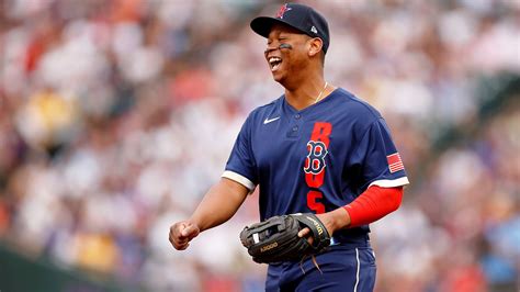 Rafael Devers Waves To Dugout After All-Star Game Double, As Usual