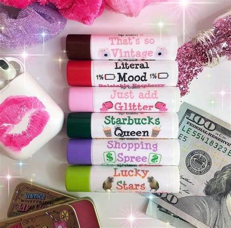 Starfam Flavorites Lipsessed Lip Balm Collection Six Flavors | Etsy in ...