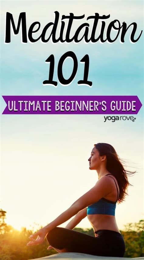 Meditation for Beginners: Everything You Need To Start Your Practice - Yoga Rove