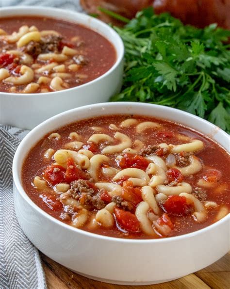 Macaroni Soup Recipes That Will Keep You Warm This Winter - The Unlikely Baker