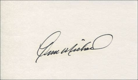 Gene Michael - Autograph | HistoryForSale Item 342658