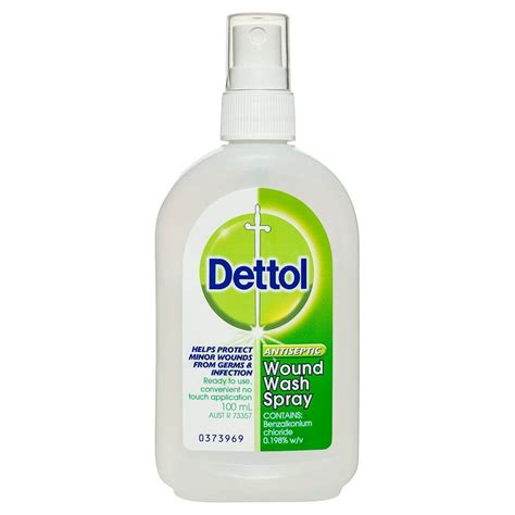 Dettol Antiseptic Wound Wash Spray 100mL