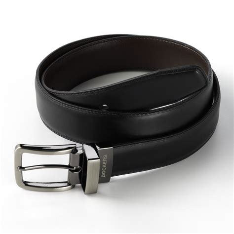 Dockers® Stitched Reversible Leather Belt | Genuine leather belt ...