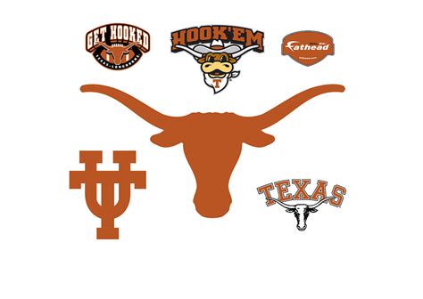 Texas Longhorns Logo Wall Decal | Shop Fathead® for Texas Longhorns Decor