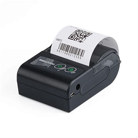 Handheld Portable Mobile Bluetooth Thermal Printer Pos 58 Printer ...