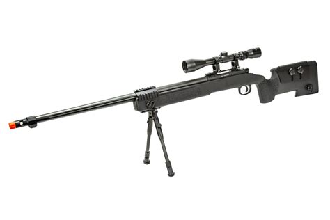 WellFire M40A5 Bolt Action Airsoft Sniper Rifle ( Black )