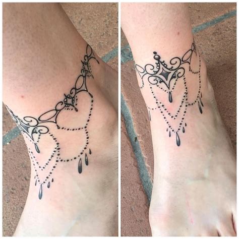 Anklet Tattoo Ideas | POPSUGAR Beauty UK Cute Ankle Tattoos, Ankle ...