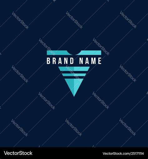 T shirt icon brand logo Royalty Free Vector Image