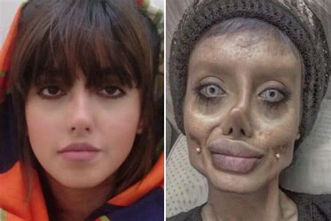 Angelina Jolie ‘lookalike’ Sahar Tabar shares haunting snap of hollowed ...