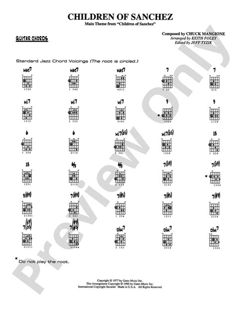 Children of Sanchez: Guitar Chords: Guitar Chords Part - Digital Sheet ...