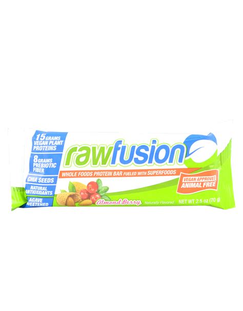 Raw Fusion Bar by SAN NUTRITION (1 bar of 70 grams)