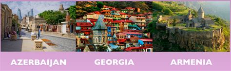 Discover Georgia, Armenia, and Azerbaijan in One Go • Geotrend