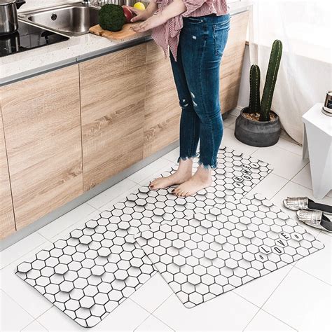 Aliexpress.com : Buy 45X75CM+45X150CM/Set Anti Slip Kitchen Mat for ...