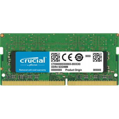Crucial 32GB RAM DDR4 2666Mhz PC4-21300 Laptop