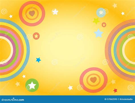 Colorful Background Design For Kids