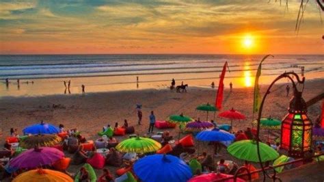 Kuta Beach Sunset | Bali Beach Web