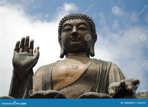 Hong Kong Tian Tan Buddha stock photo. Image of faith - 14962832