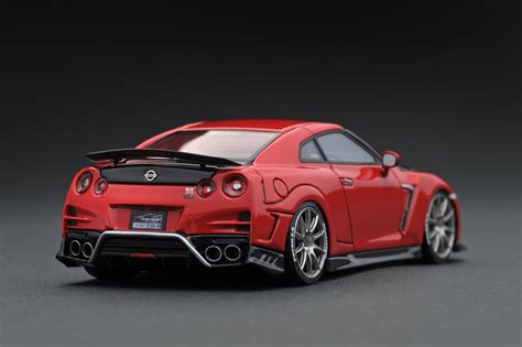 IG1542 TOP SECRET GT-R (R35) Red – ignition model