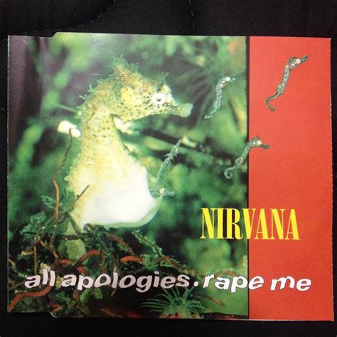 Nirvana - All Apologies / Rape Me (1993, CD) | Discogs