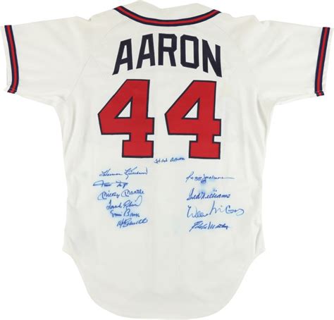 500 Home Run Club Signed Jersey PSA