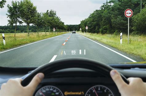 Continental Shows off New Augmented Reality HUD Technology