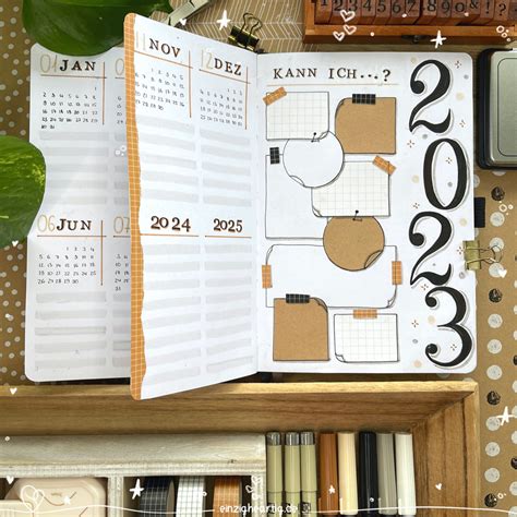 2023 Bullet Journal Setup - einzigheartig.de