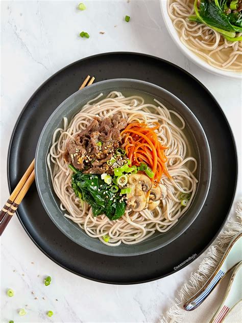 Bulgogi Soba Noodle Soup ⋆ Seasoned by Jin