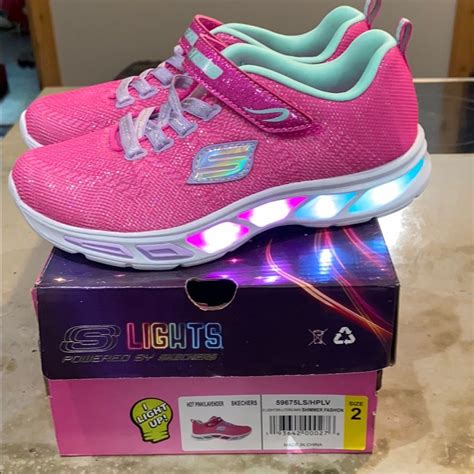 Skechers hot pink light up shoes Brand New! | Skechers, Light up shoes, Hot pink tennis shoes