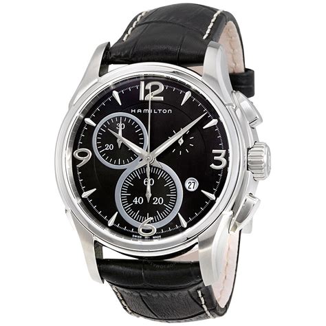 Hamilton Jazzmaster Quartz Chrono Men's Watch H32612735 - Jazzmaster ...