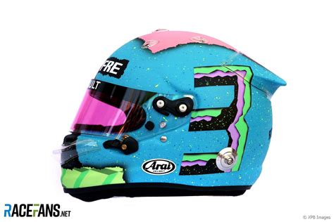 Daniel Ricciardo helmet, 2019 | Helmet, Custom helmet design, Racing helmets