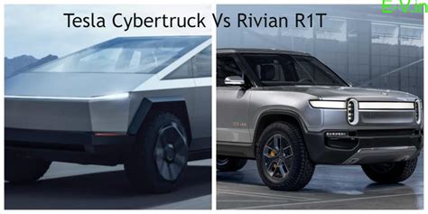 Tesla Cybertruck Vs Rivian R1T electric pickup - Promoting Eco Friendly ...