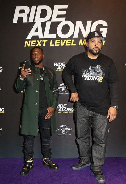 Kevin Hart and Ice Cube at the photo call for 'Ride Along 2- Next Level Miami'