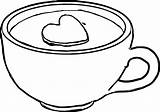Coffee Cup Coloring Pages At GetDrawings  Free Download sketch template