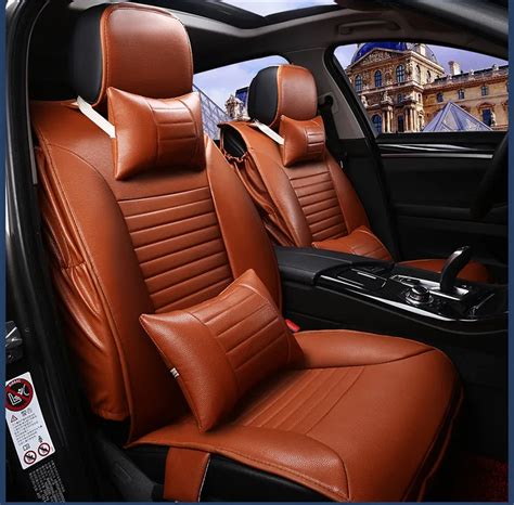 Car seat covers for Jaguar XF XE XJ F PACE F TYPE brand firm soft pu ...