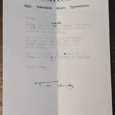 Wisconsin man exchanges typewriter-written letters with Tom Hanks