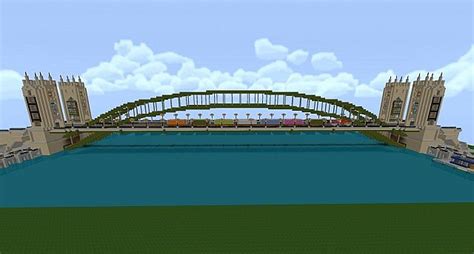 Train Bridge Minecraft Map