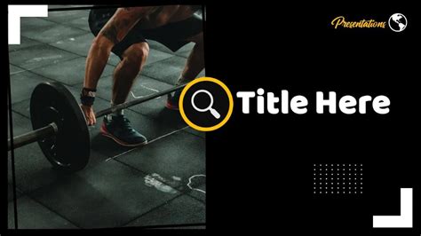 Weightlifting Powerpoint Template and Google Slides Themes : MyFreeSlides