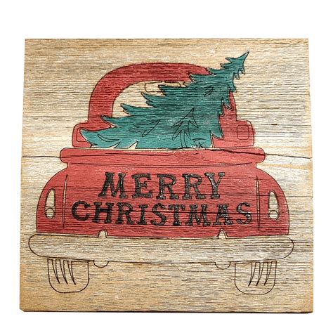 Rockin' Wood Paint Your own Rustic Holiday Signs - Set of 3 (Set of 3 ...