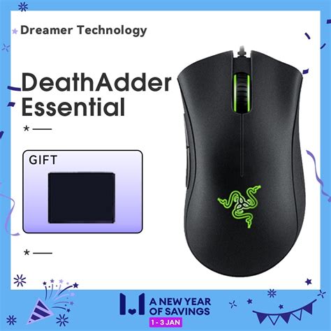 Razer DeathAdder mouse, Computers & Tech, Parts & Accessories, Mouse & Mousepads on Carousell