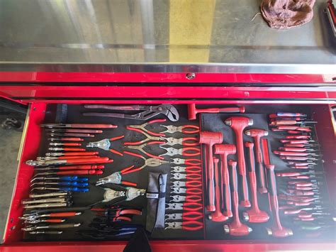 switched my plier and ratchet drawers : r/toolporn