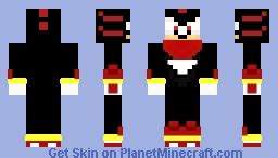 Shadow (Sonic Boom) Minecraft Skin