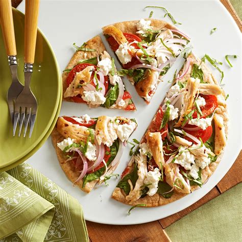 Goat Cheese Pizza Recipe - EatingWell