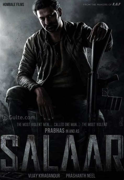 Poster Look : Prabhas In & As 'SALAAR'